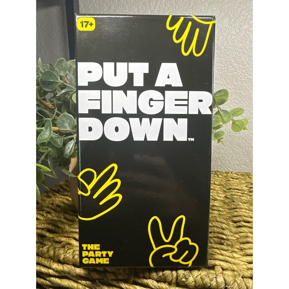 Put A Finger‎ Down The Party Game Hunch Games 400 Cards 100+ NSFW Adult Ages 17+